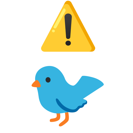 warning bird