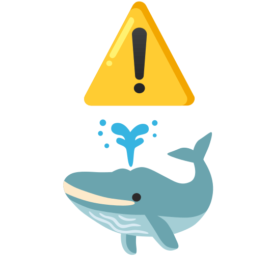 warning whale