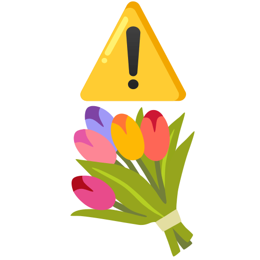 warning bouquet