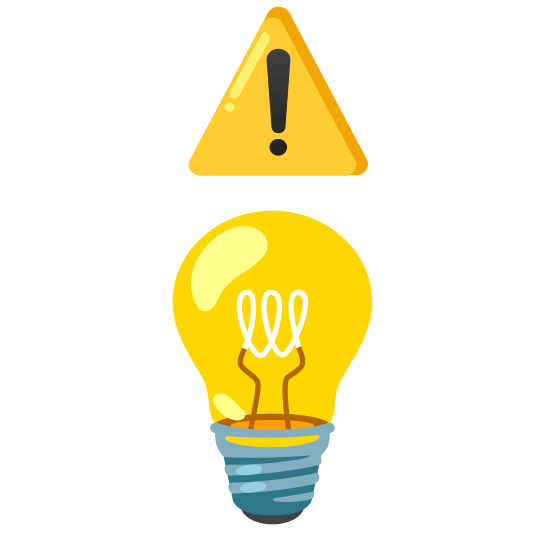 warning bulb