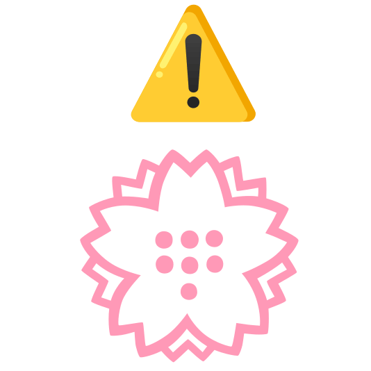 warning white flower