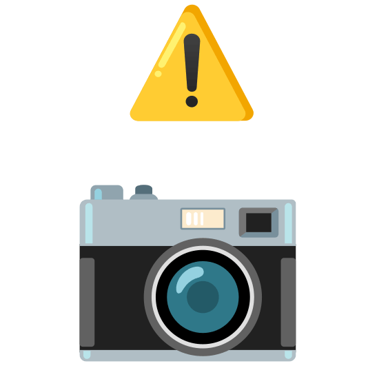 warning camera