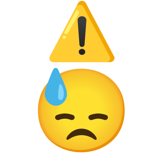 warning sweat