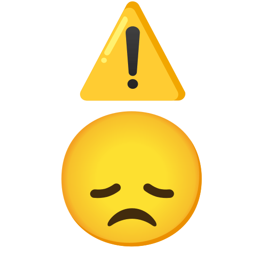 warning disappointed