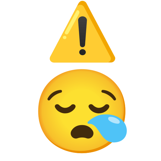 warning sleepy