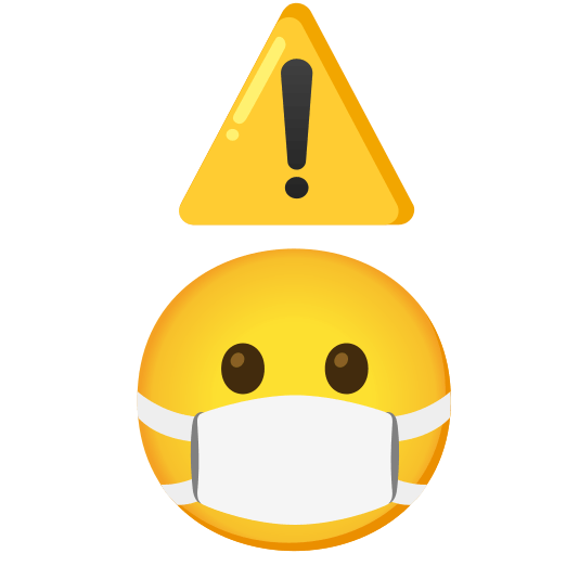 warning mask