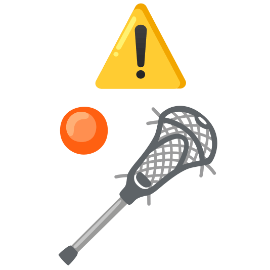 warning lacrosse