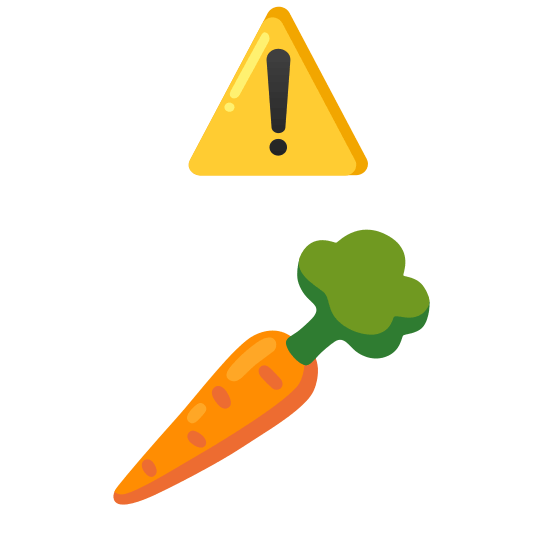 warning carrot