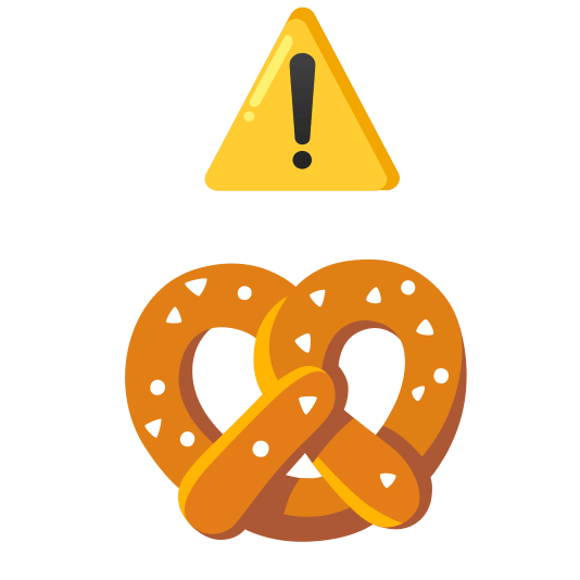 warning pretzel