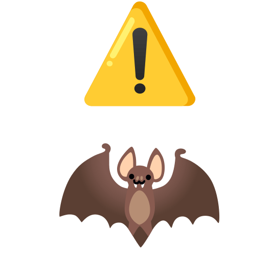 warning bat