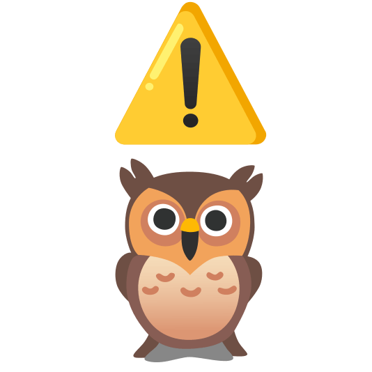warning owl