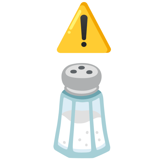 warning salt
