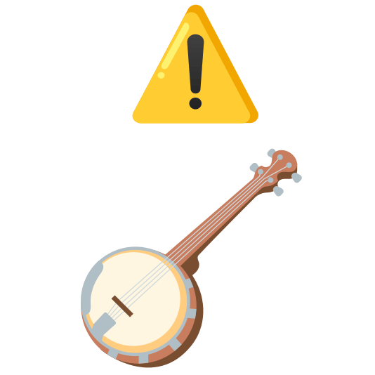 warning banjo