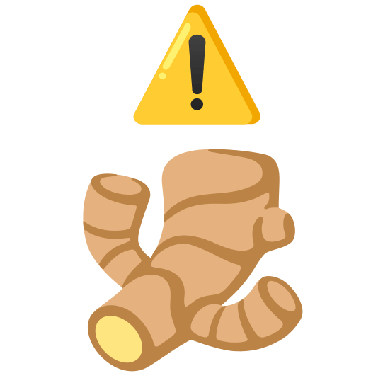 warning ginger root