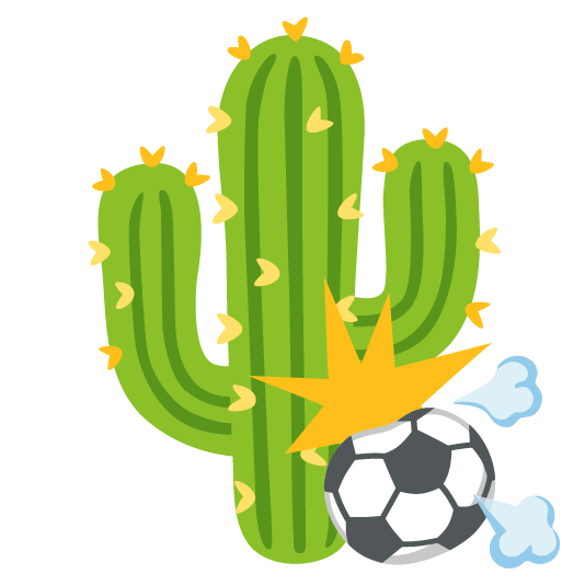 soccer cactus