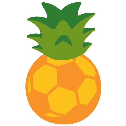 soccer pineapple