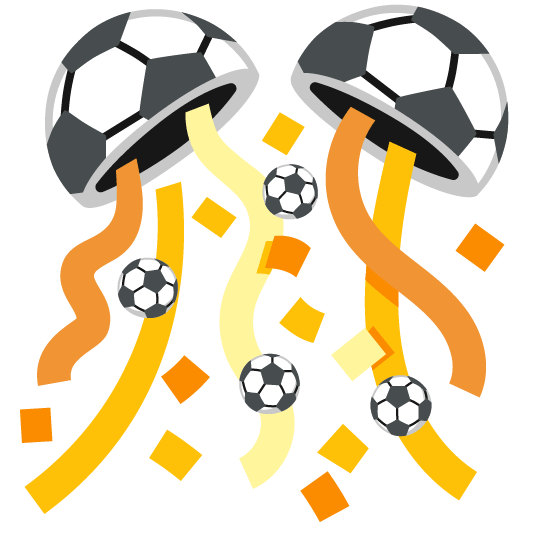soccer confetti ball