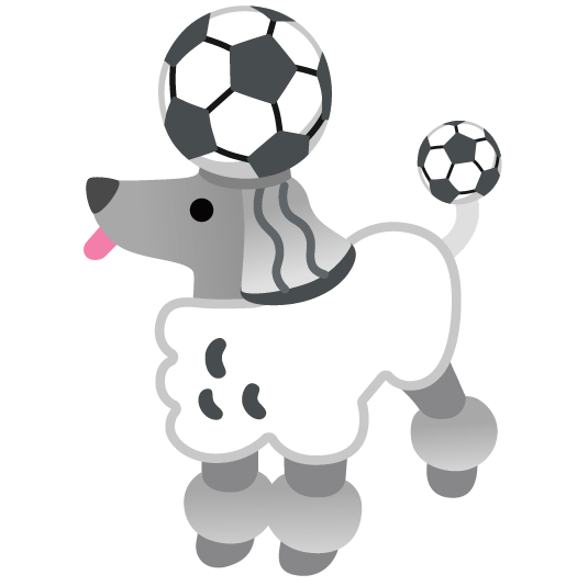soccer poodle