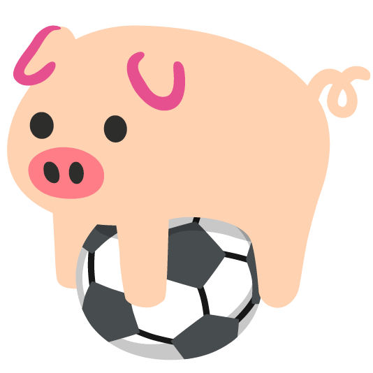soccer pig