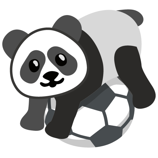 soccer panda face