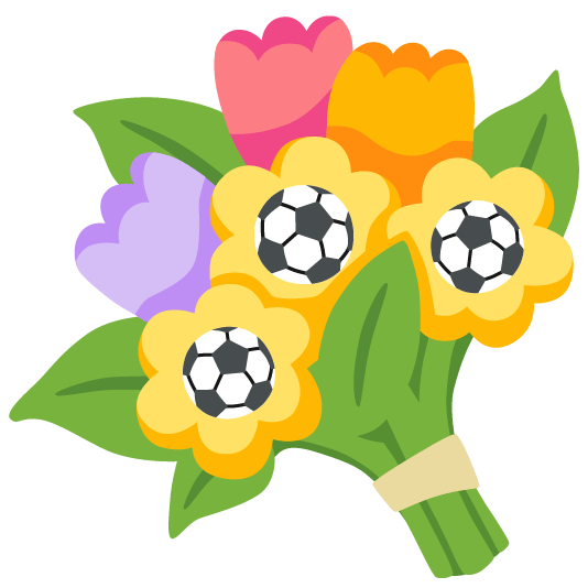 soccer bouquet