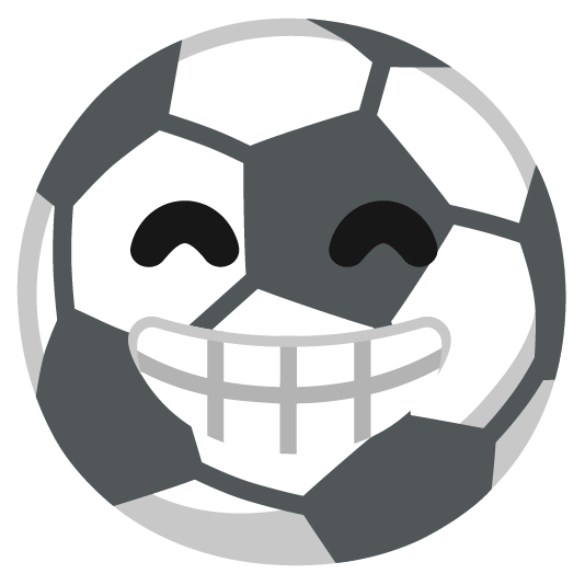 soccer grin