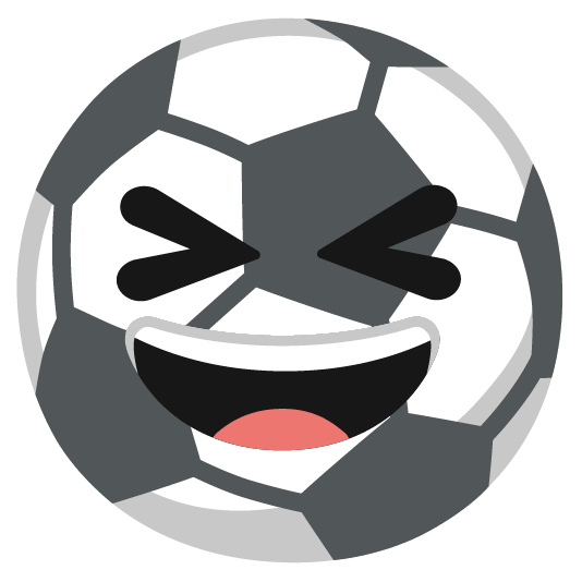 soccer laughing
