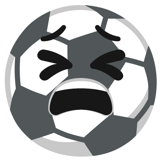 soccer tired face