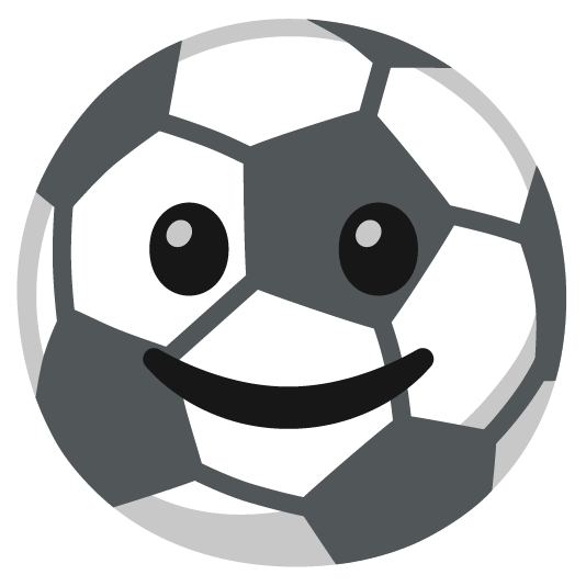 soccer slightly smiling face