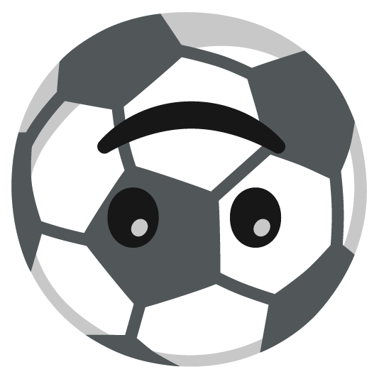 soccer upside down face