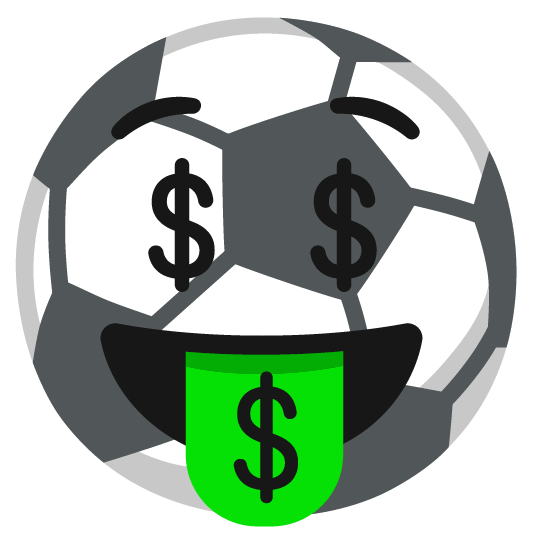 soccer money mouth face