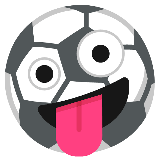 soccer zany face