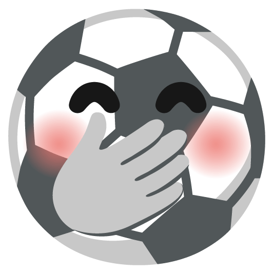 soccer face with hand over mouth