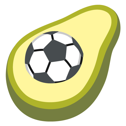 soccer avocado