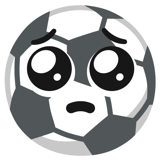 soccer pleading face
