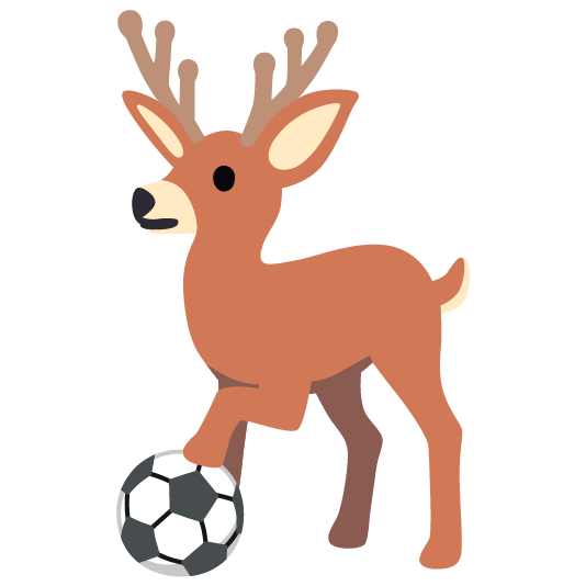 soccer deer