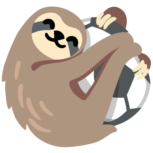 soccer sloth