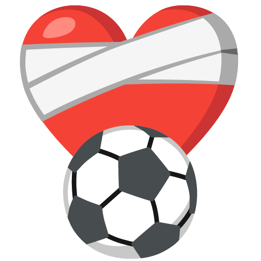 soccer mending heart
