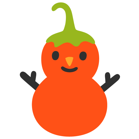 snowman without snow hot pepper