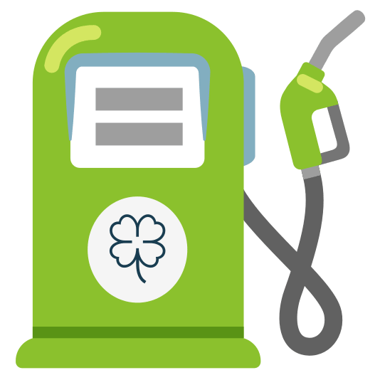 fuelpump four leaf clover