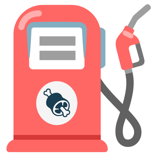 fuelpump meat on bone