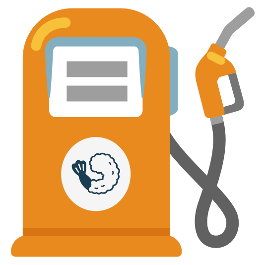 fuelpump fried shrimp