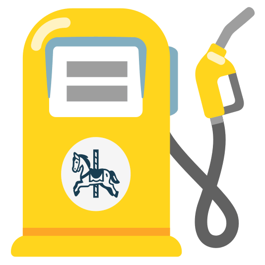 fuelpump carousel horse