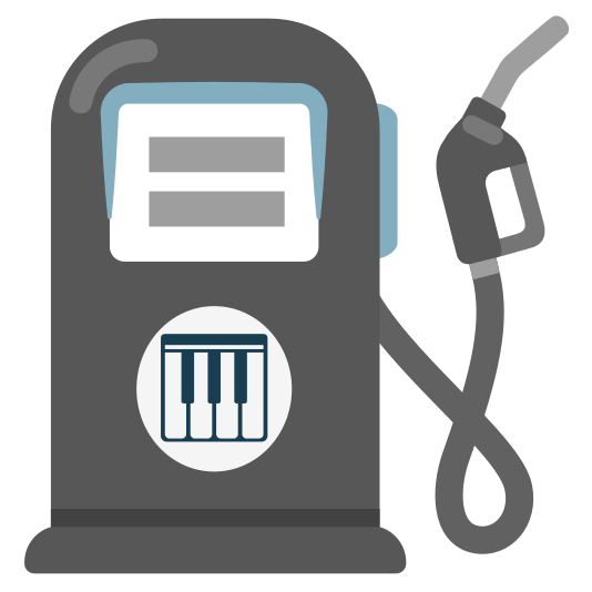 fuelpump musical keyboard