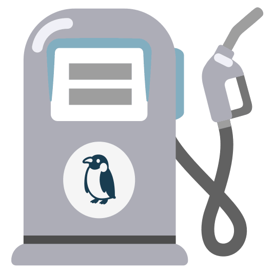 fuelpump penguin