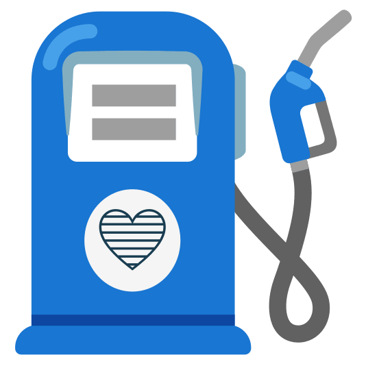 fuelpump blue heart