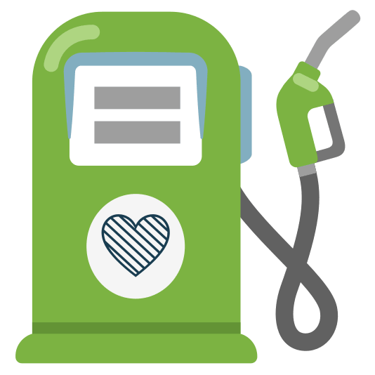 fuelpump green heart