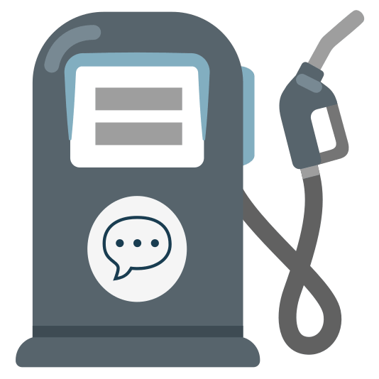 fuelpump speech balloon