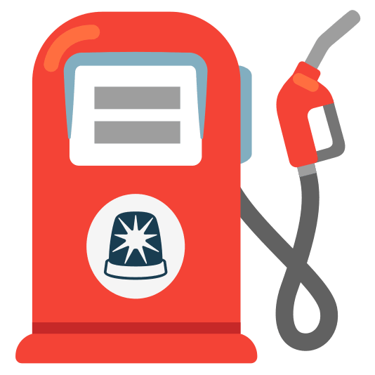 fuelpump rotating light