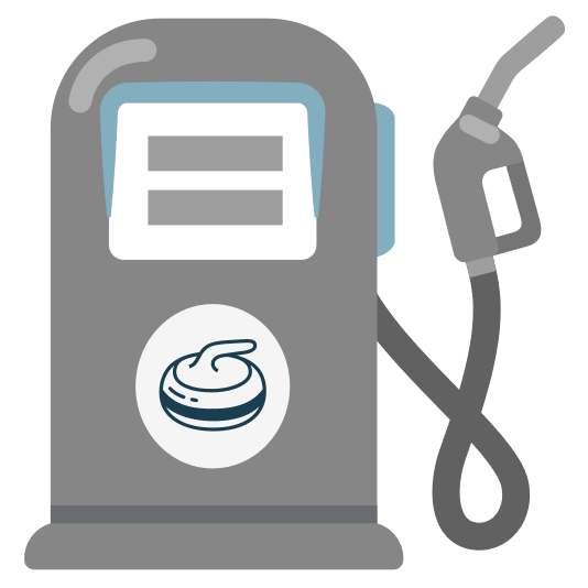 fuelpump curling stone